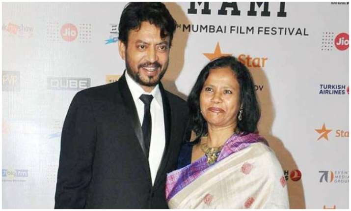 Irrfan khan and sutapa sikdar Irrfan khan and sutapa sikdar- India TV