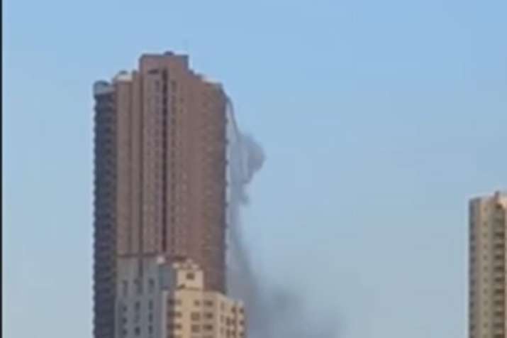 Philippines earthquake: Viral video shows rooftop swimming pool pour down skyscraper Philippines earthquake: Viral video shows rooftop swimming pool pour down skyscraper- India TV