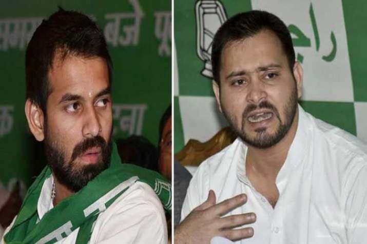 Tejashwi and Tejpratap File Photo Tejashwi and Tejpratap File Photo- India TV