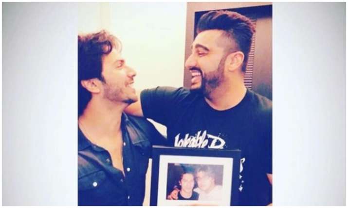 Arjun kapoor shares a post for varun dhawan Arjun kapoor shares a post for varun dhawan- India TV