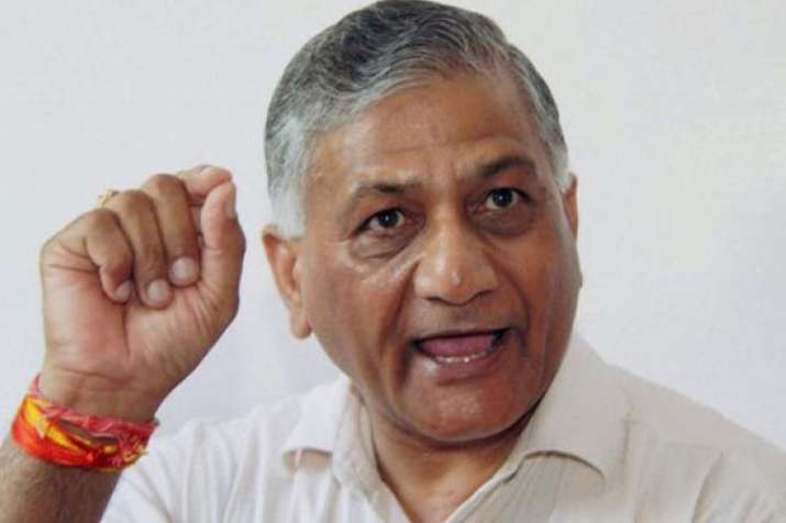 VK Singh denies calling anyone ‘traitor’ over ‘Modi Ki Sena’ remark | PTI File VK Singh denies calling anyone ‘traitor’ over ‘Modi Ki Sena’ remark | PTI File- India TV