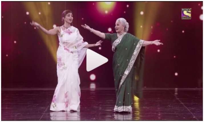Dance video of waheeda rehman and shilpa shetty Dance video of waheeda rehman and shilpa shetty- India TV