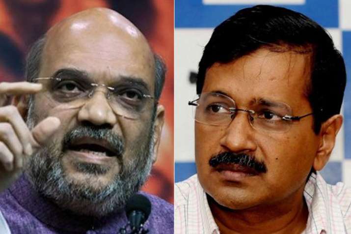 Amit Shah and Arvind Kejriwal | PTI File Amit Shah and Arvind Kejriwal | PTI File- India TV