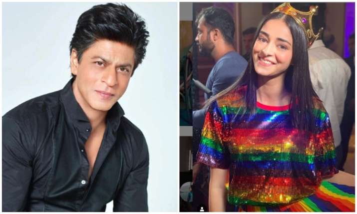 Shahrukh khan and ananya panday Shahrukh khan and ananya panday- India TV