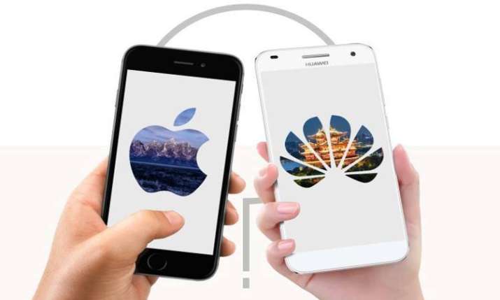 Huawei jumps ahead of Apple in tough smartphone market Huawei jumps ahead of Apple in tough smartphone market- India TV Paisa
