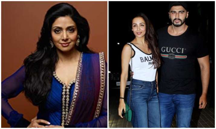 Arjun kapoor, malaika arora and sridevi Arjun kapoor, malaika arora and sridevi- India TV