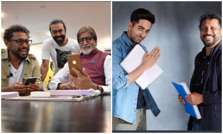 Ayushmann khurana and Amitabh bachchan Ayushmann khurana and Amitabh bachchan- India TV