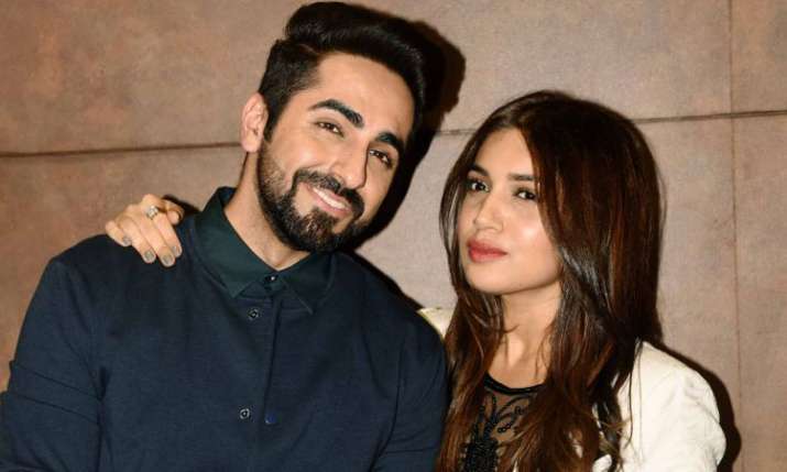 Ayushmann Khurrana Bhumi Pednekar Yami Gautam start Bala shooting in Kanpur Ayushmann Khurrana Bhumi Pednekar Yami Gautam start Bala shooting in Kanpur- India TV