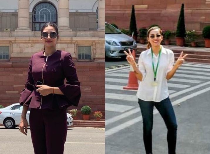 Mimi Chakraborty and Nusrat Jahan Mimi Chakraborty and Nusrat Jahan- India TV