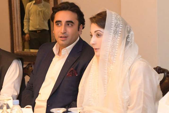 Maryam Nawaz meets Bilawal Bhutto at Iftar-dinner, calls him 'gracious host' | Twitter Maryam Nawaz meets Bilawal Bhutto at Iftar-dinner, calls him 'gracious host' | Twitter- India TV