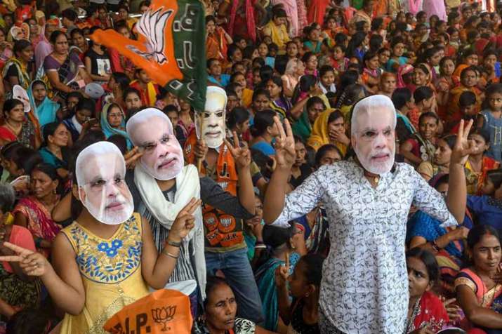 BJP Supporters BJP Supporters- India TV