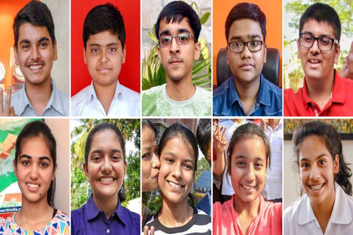 10 of the 13 toppers of Central Board of Secondary Education (CBSE) class 10th examinations 10 of the 13 toppers of Central Board of Secondary Education (CBSE) class 10th examinations- India TV