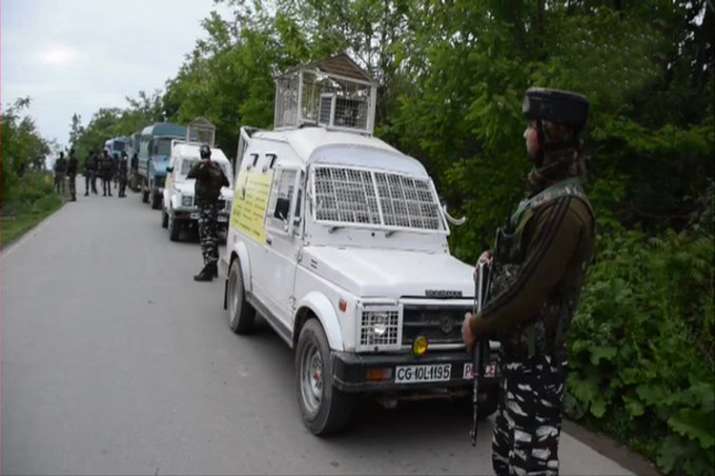 Two militant neutralized in encounter between security... Two militant neutralized in encounter between security...- India TV