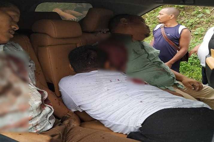 NPP mla tirong aboh and six others killed attack by NSCN... NPP mla tirong aboh and six others killed attack by NSCN...- India TV