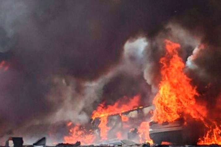 Niger fuel tanker explosion kills dozens near capital Niamey | AP Representational Niger fuel tanker explosion kills dozens near capital Niamey | AP Representational- India TV