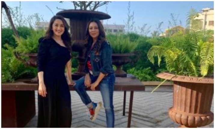 Gauri khan and madhuri Dixit Gauri khan and madhuri Dixit- India TV