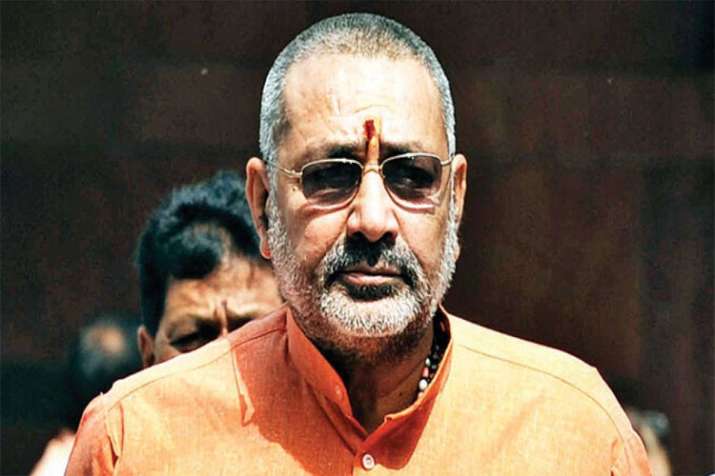BJP fields Giriraj Singh for campaigning on last day of campaign in West Bengal BJP fields Giriraj Singh for campaigning on last day of campaign in West Bengal- India TV