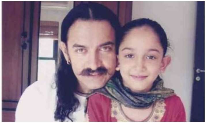 Aanir khan with daughter ira Aanir khan with daughter ira- India TV