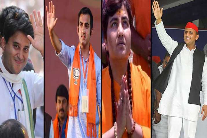 jyotiraditya, scindia gautam gambhir, sadhvi pragya and... jyotiraditya, scindia gautam gambhir, sadhvi pragya and...- India TV