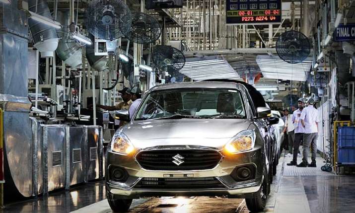Maruti Suzuki cuts production by around 10 pc in April Maruti Suzuki cuts production by around 10 pc in April- India TV Paisa