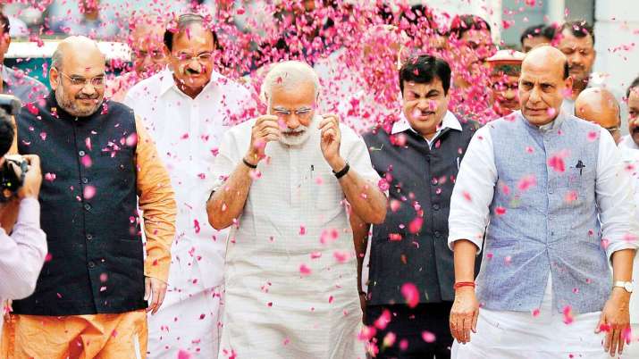 AAP congratulates Narendra Modi on BJP's performance AAP congratulates Narendra Modi on BJP's performance- India TV