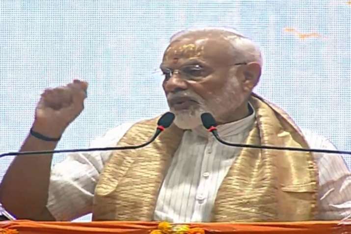 PM Narendra Modi in Varanasi PM Narendra Modi in Varanasi- India TV