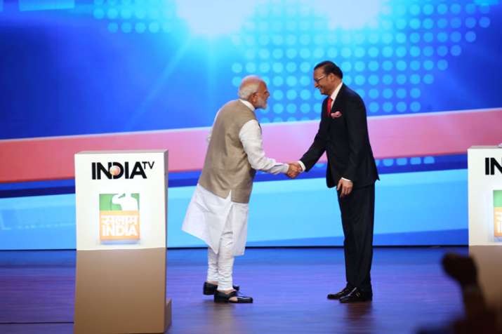 PM Modi on Robert Vadra, Sonia Gandhi and P Chidambaram during his interview at India TV PM Modi on Robert Vadra, Sonia Gandhi and P Chidambaram during his interview at India TV- India TV