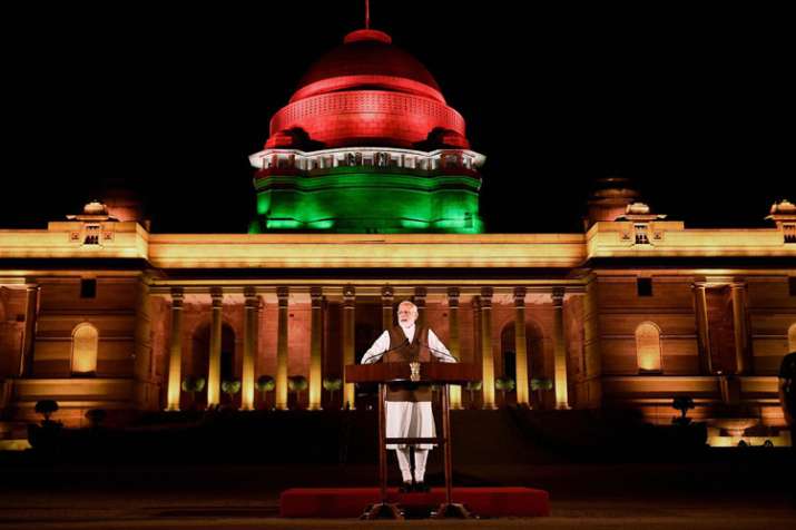 Narendra Modi elected as the leader of the BJP... Narendra Modi elected as the leader of the BJP...- India TV