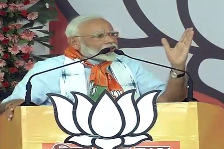 अगली राजग सरकार के पांच साल लोगों की आशाओं की पूर्ति के लिये होंगे: मोदी अगली राजग सरकार के पांच साल लोगों की आशाओं की पूर्ति के लिये होंगे: मोदी- India TV