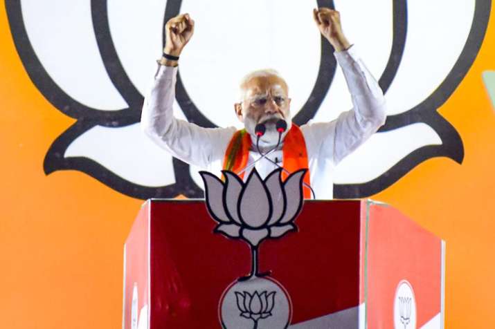 PM Modi to address rally in Ghazipur and Robertsganj PM Modi to address rally in Ghazipur and Robertsganj- India TV