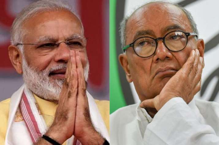 PM Narendra Modi and Congress Leader Digvijay Singh | PTI File PM Narendra Modi and Congress Leader Digvijay Singh | PTI File- India TV