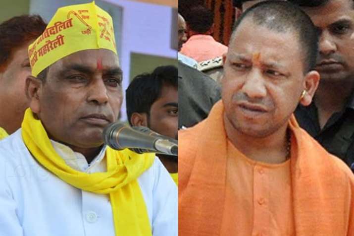 OP Rajbhar and Yogi Adityanath | PTI File OP Rajbhar and Yogi Adityanath | PTI File- India TV