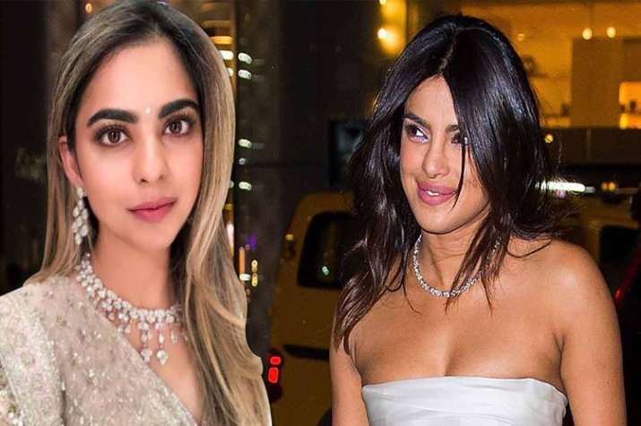 isha ambani and priyanka chopra isha ambani and priyanka chopra- India TV