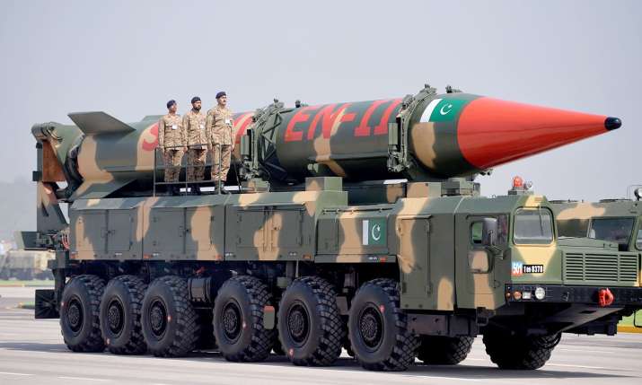 Pakistan military says it test-fired ballistic missile Shaheen-II Pakistan military says it test-fired ballistic missile Shaheen-II- India TV