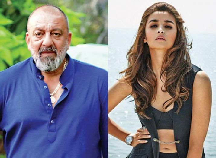 Sanjay dutt and alia bhatt Sanjay dutt and alia bhatt- India TV