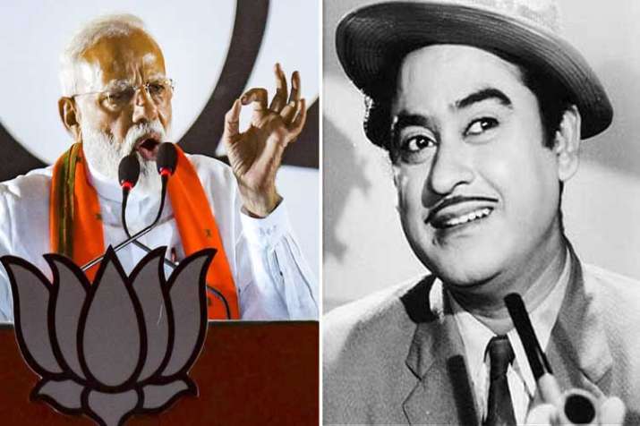 pm modi and kishore kumar pm modi and kishore kumar- India TV