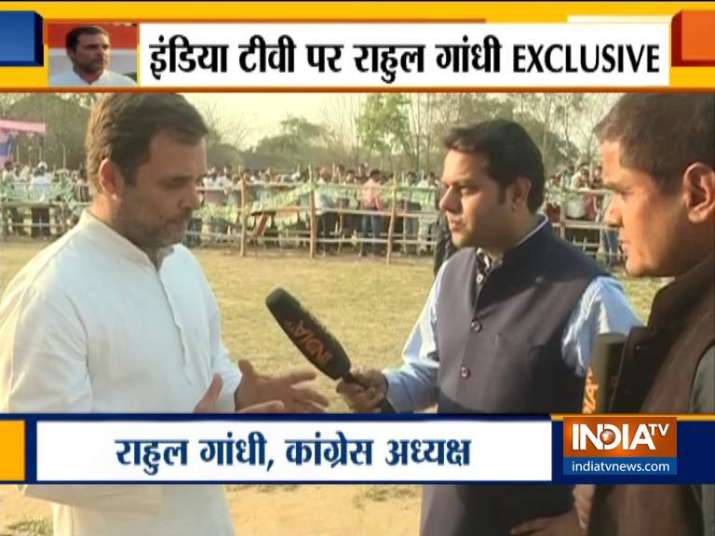 Rahul Gandhi Exclusive Interview Rahul Gandhi Exclusive Interview- India TV