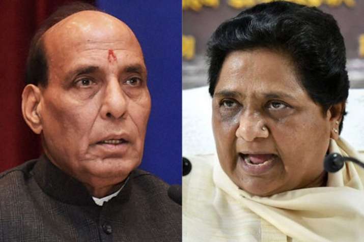 Home Minister Rajnath Singh and BSP Chief Mayawati | PTI File Home Minister Rajnath Singh and BSP Chief Mayawati | PTI File- India TV