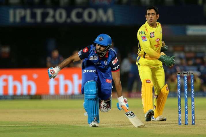 IPL 2019: दिल्ली को हराने के बाद बोले एमएस धोनी- गेंदबाजों ने फाइनल में पहुंचाया IPL 2019: दिल्ली को हराने के बाद बोले एमएस धोनी- गेंदबाजों ने फाइनल में पहुंचाया - India TV