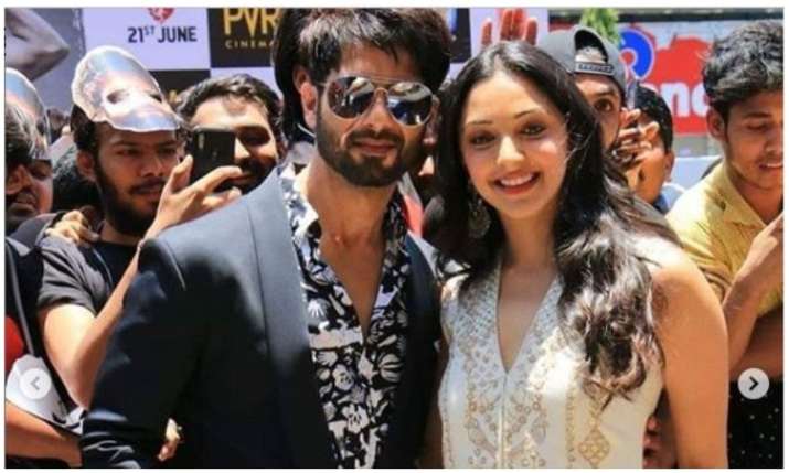 Shahid kapoor and kiara advani Shahid kapoor and kiara advani- India TV