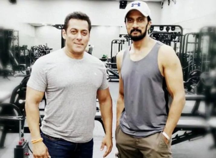 Salman khan and sudeep Salman khan and sudeep- India TV