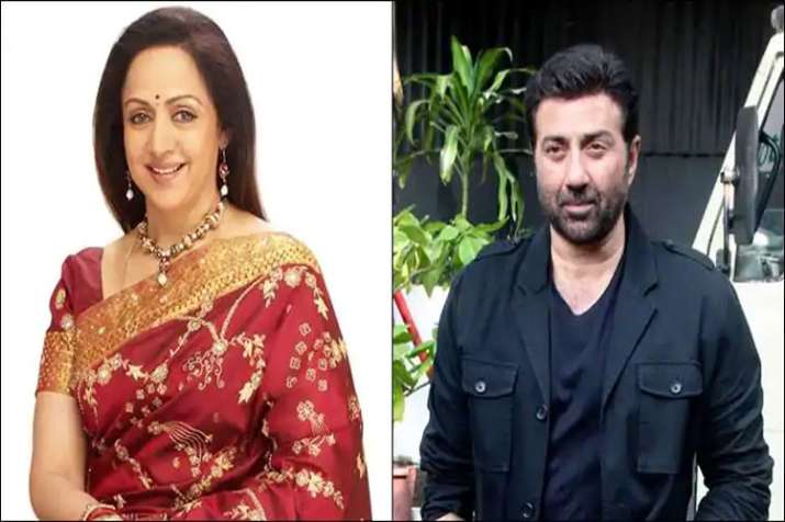 Sunny Deol and Hema Malini Sunny Deol and Hema Malini - India TV