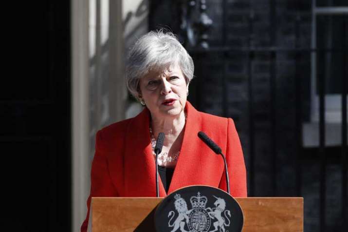 British Prime Minister Theresa May announces... British Prime Minister Theresa May announces...- India TV