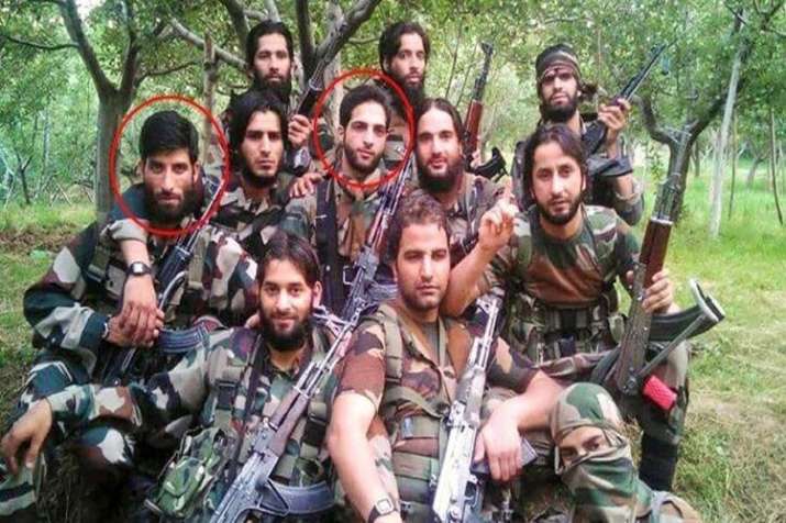 Jammu Kashmir Burhan Wani Jammu Kashmir Burhan Wani- India TV