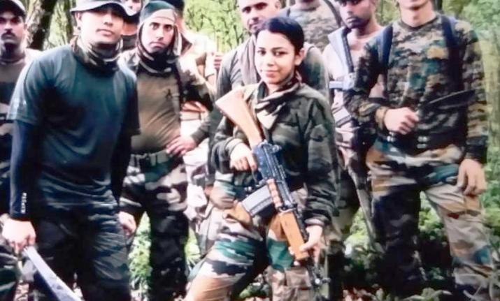Indian Army lady officer lives upto ‘Service Before Self’, accompanies troops through inhospitable t Indian Army lady officer lives upto ‘Service Before Self’, accompanies troops through inhospitable t- India TV