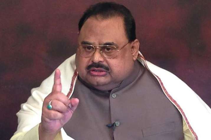 Pakistani political leader and MQM founder Altaf Hussain... Pakistani political leader and MQM founder Altaf Hussain...- India TV