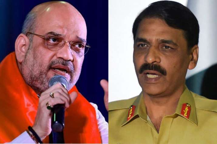 Well played, but don't compare 'strikes and match', says Asif Ghafoor to Amit Shah | PTI/AP File Well played, but don't compare 'strikes and match', says Asif Ghafoor to Amit Shah | PTI/AP File- India TV