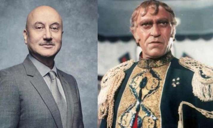 Anupam Kher and Amrish Puri Anupam Kher and Amrish Puri- India TV