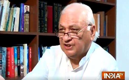Arif Mohammad Khan Arif Mohammad Khan- India TV