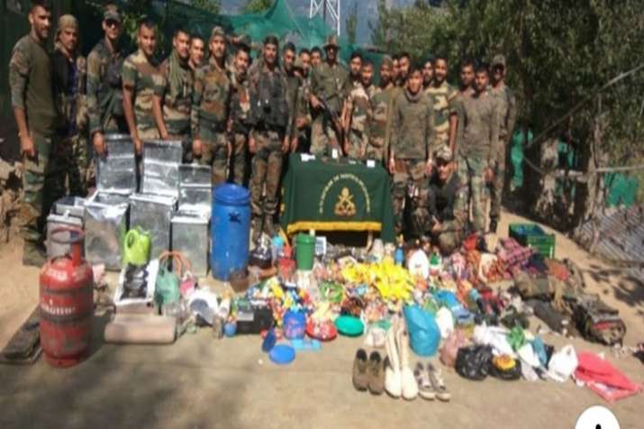 Militant hideout busted in J-K's Kishtwar Militant hideout busted in J-K's Kishtwar- India TV